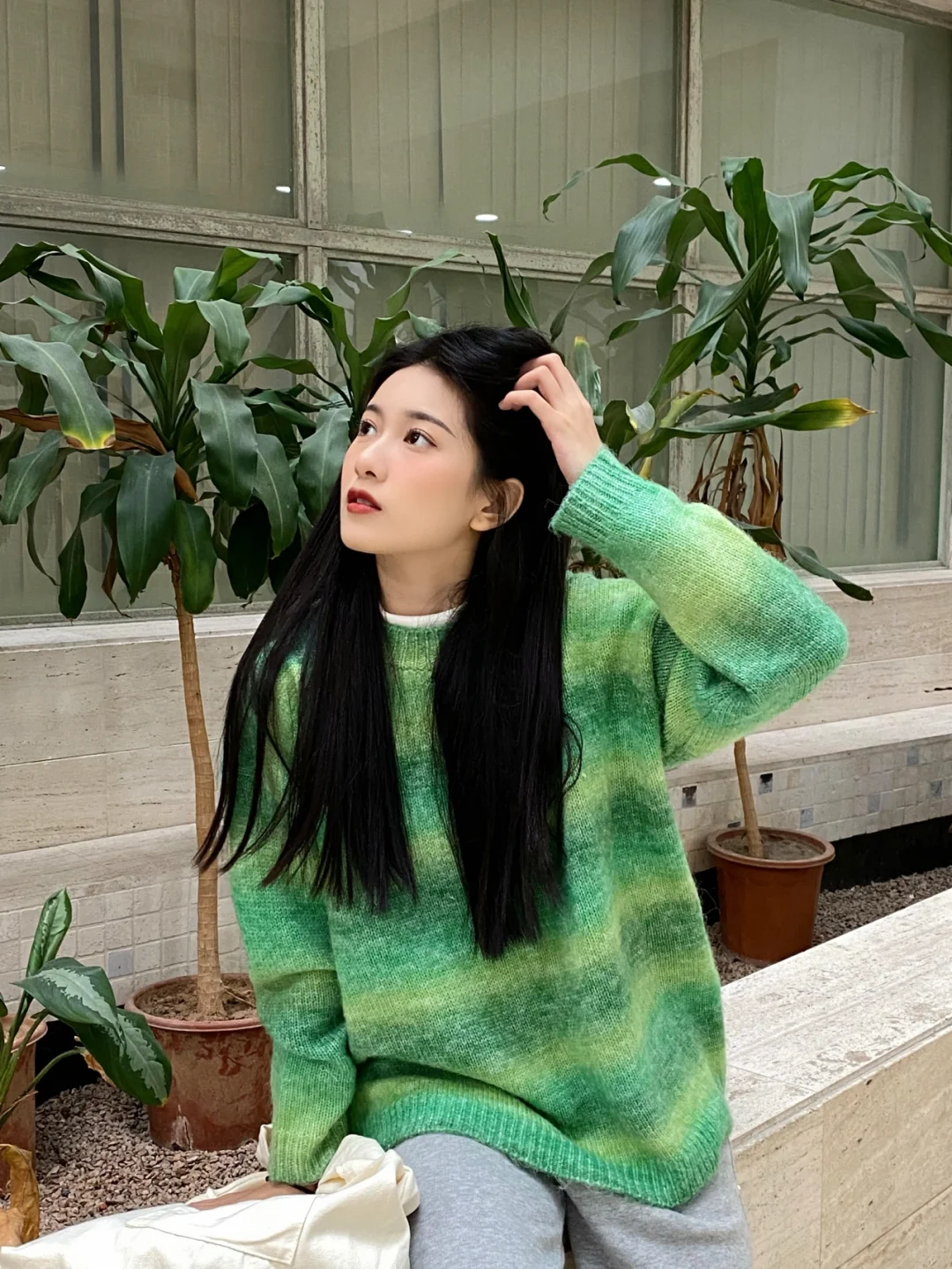 学校图书馆实在是太好拍啦！☀️