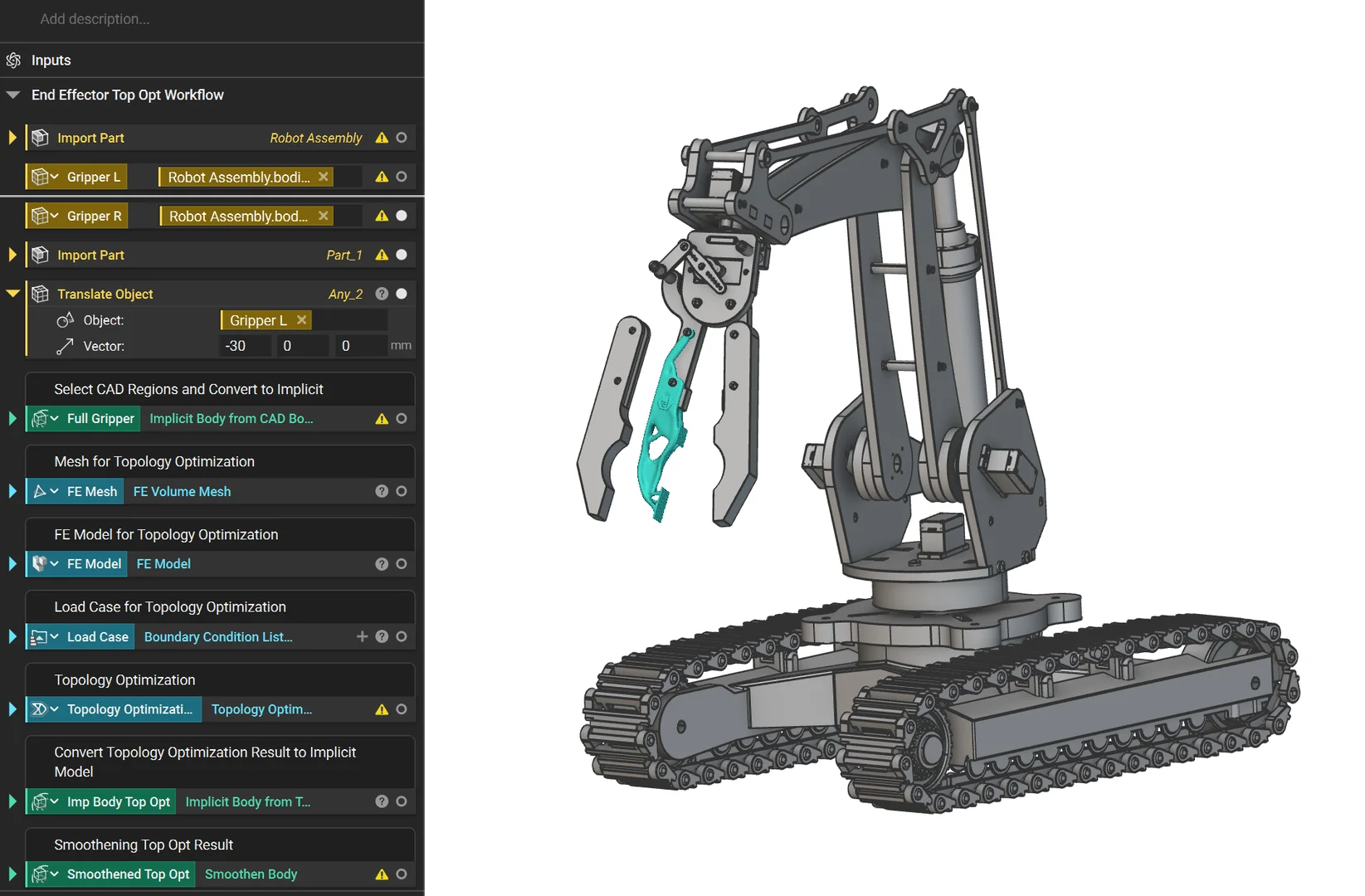 末端执行器轻量化设计
