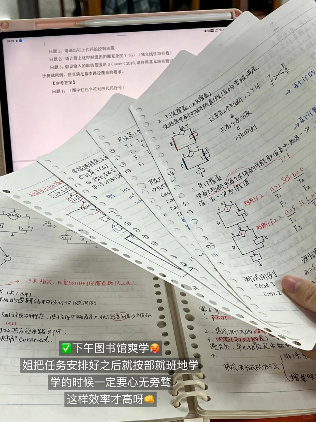 苦过这几个月就好了?姐在图书馆怒学到天黑
