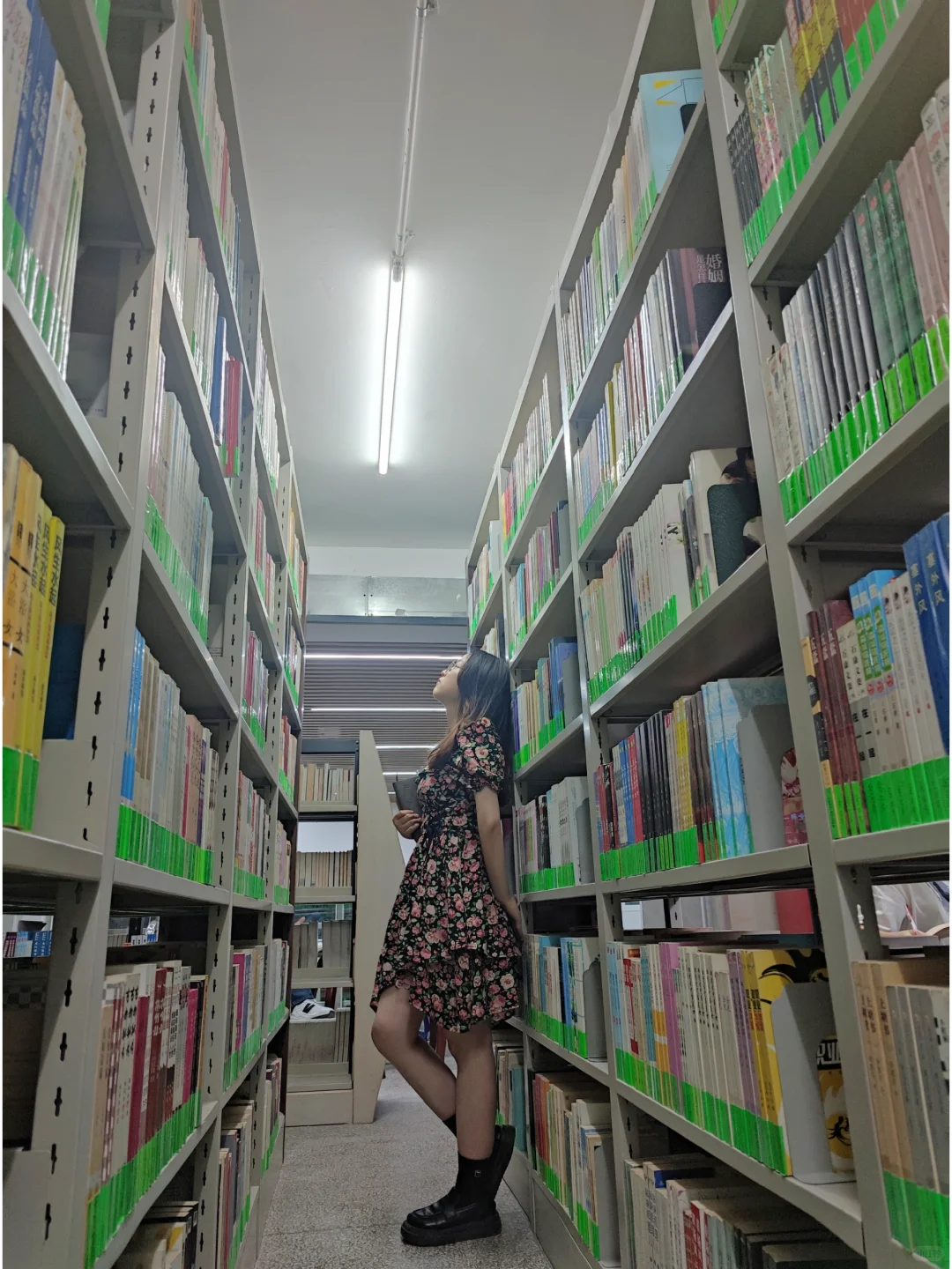 学校图书馆随拍ʕ ᵔᴥᵔ ʔ