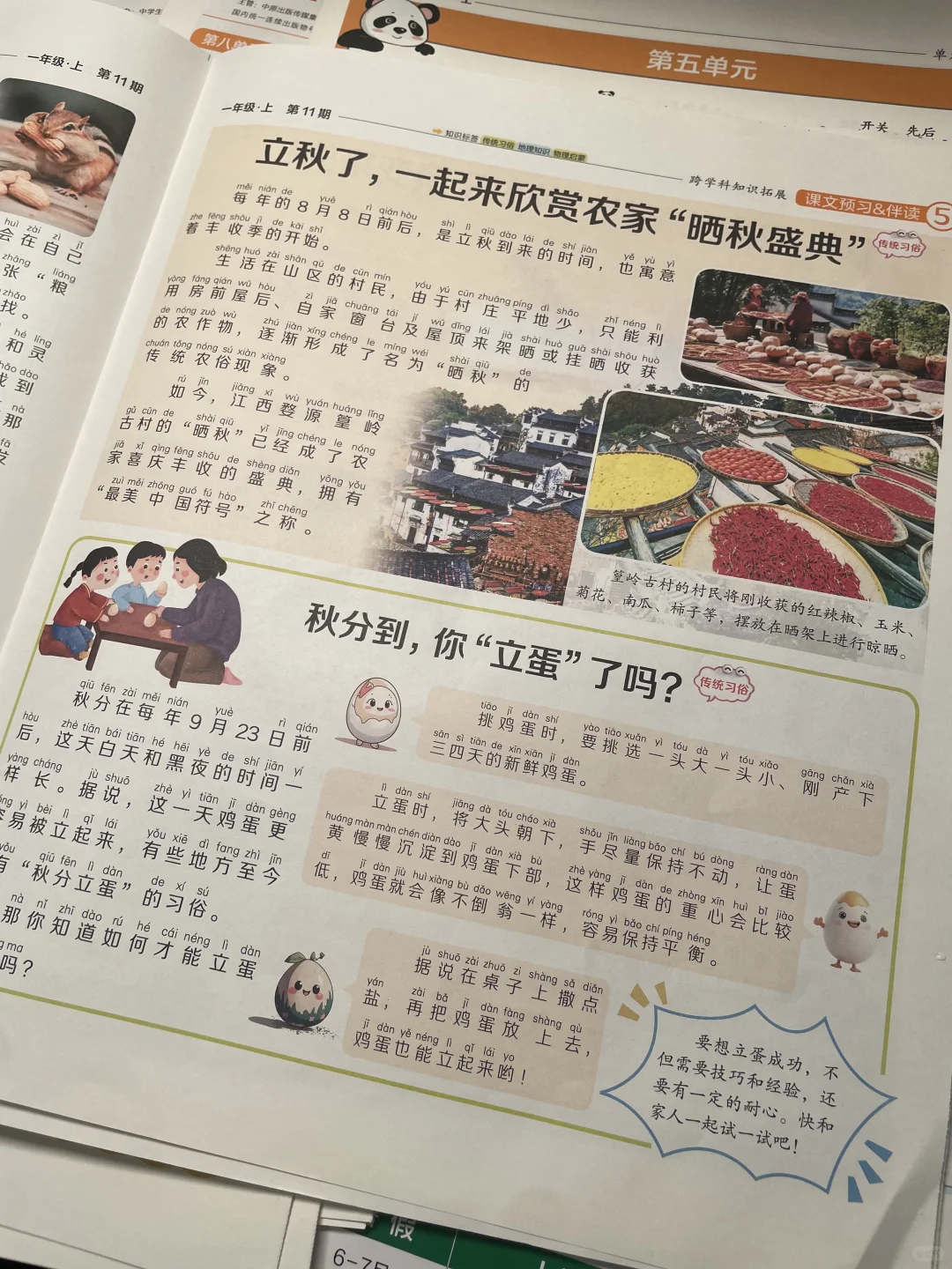 一年级小学生 语文阅读拓展