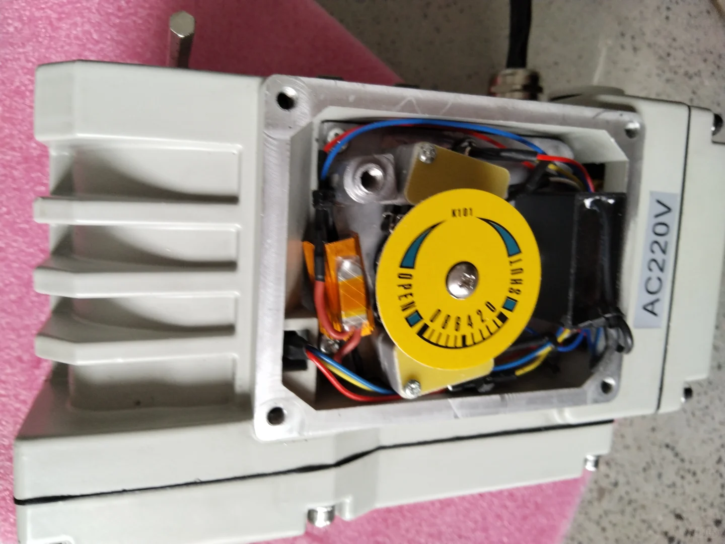 技术太复杂，慢慢学电动执行器