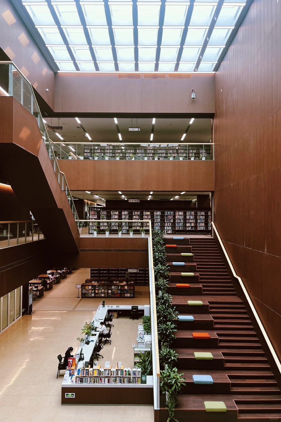 深圳大学丽湖校区中央图书馆?太美了！！