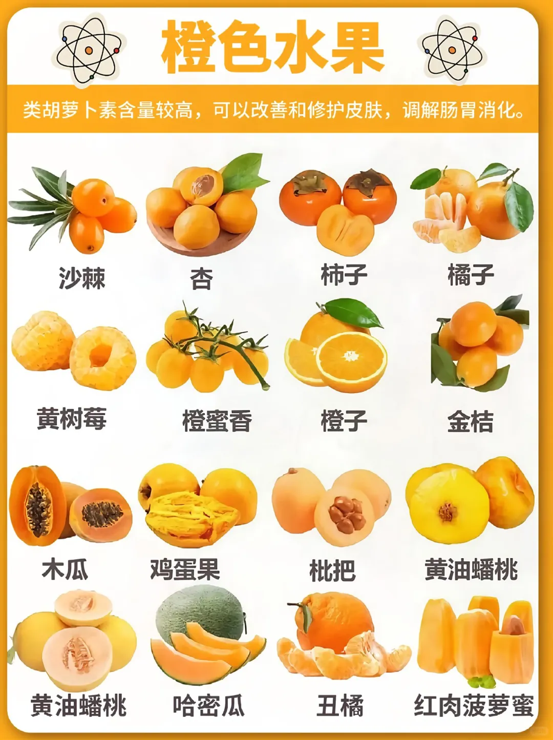 整理合集各色水果来啦！！！