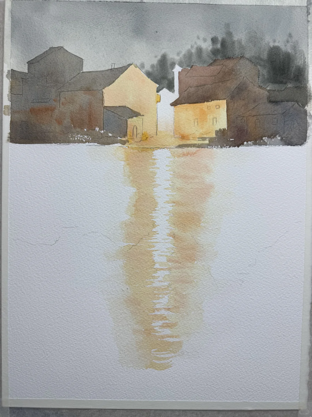 粉丝留言叫我画水，那必须要安排上呀