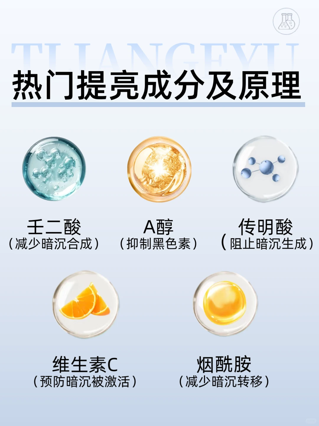 快码住！热门提亮成分及原理