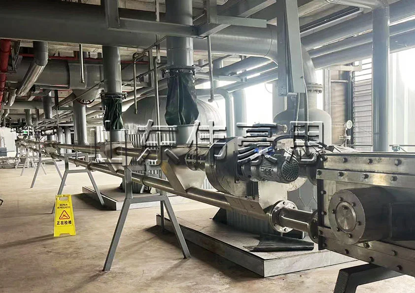 石灰石粉管链输送系统 管链输送机非标定制