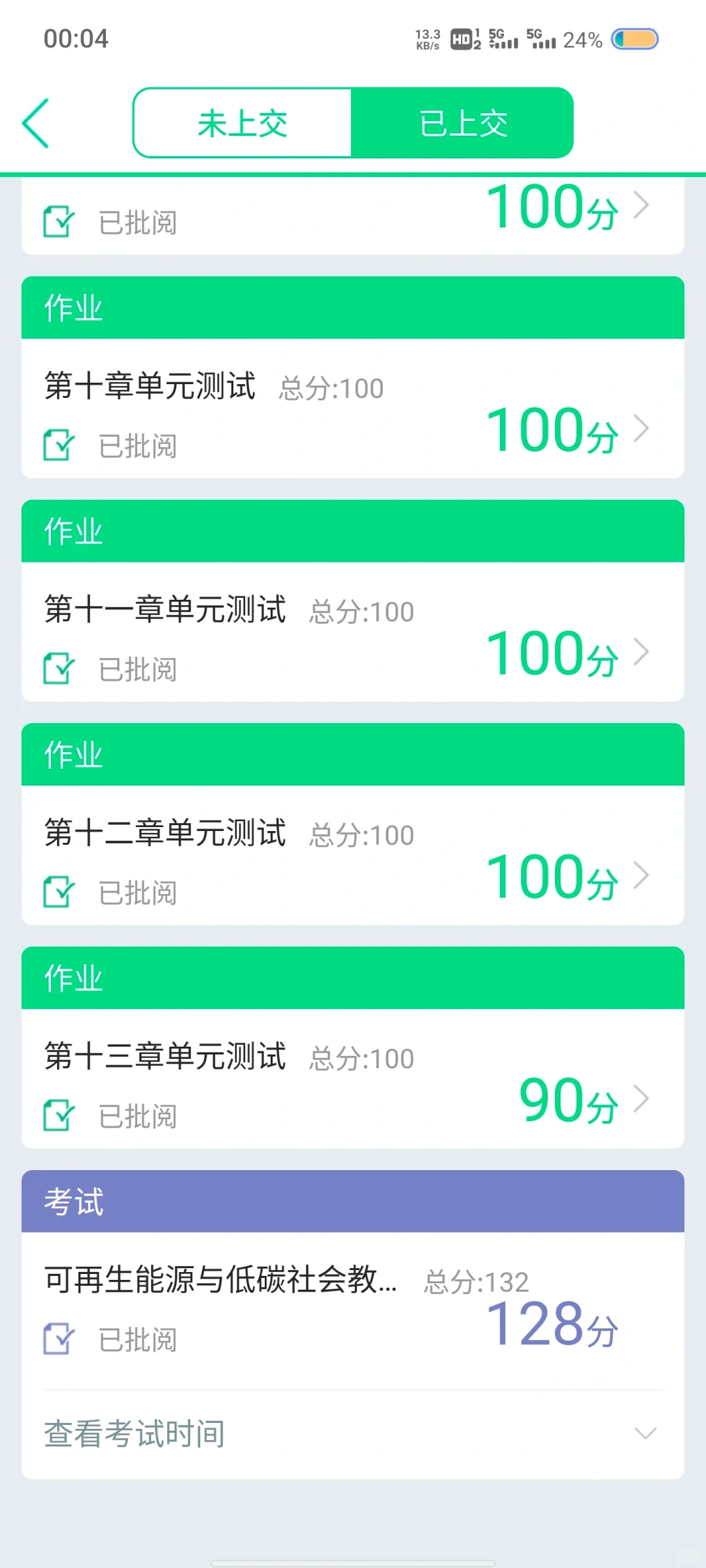 智慧树可再生能源与低碳社会