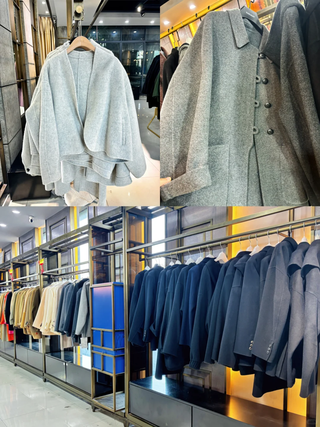 桐乡工厂店！秋冬买大衣直接闭眼冲……