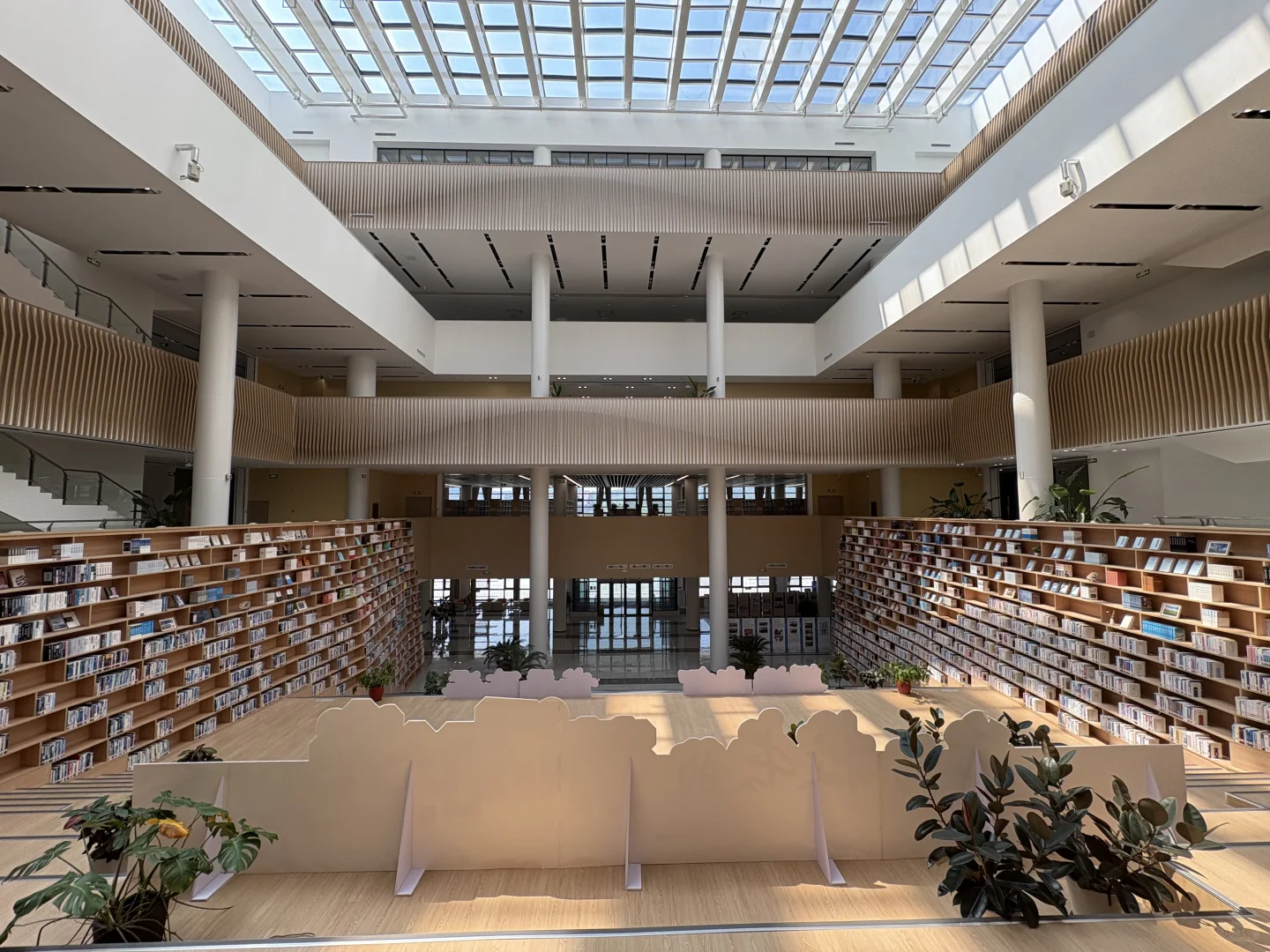 烟大图书馆好气派