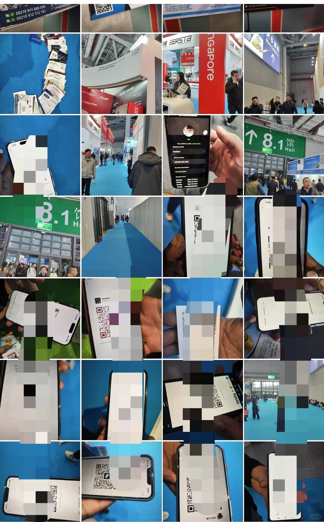 上海法兰克福展老外名片！超高质量先到先得