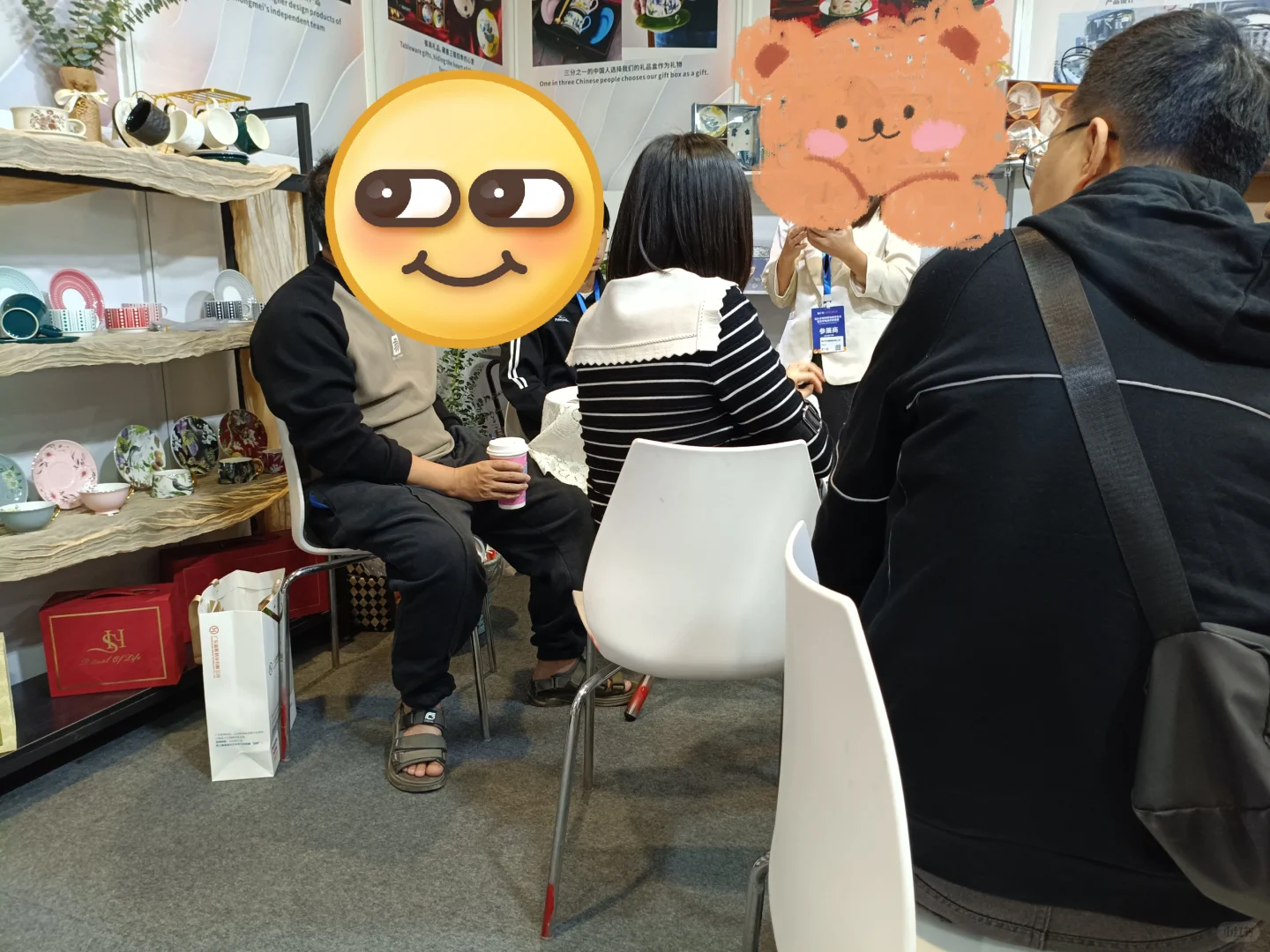 跨境的展会~~都问我有没有代发