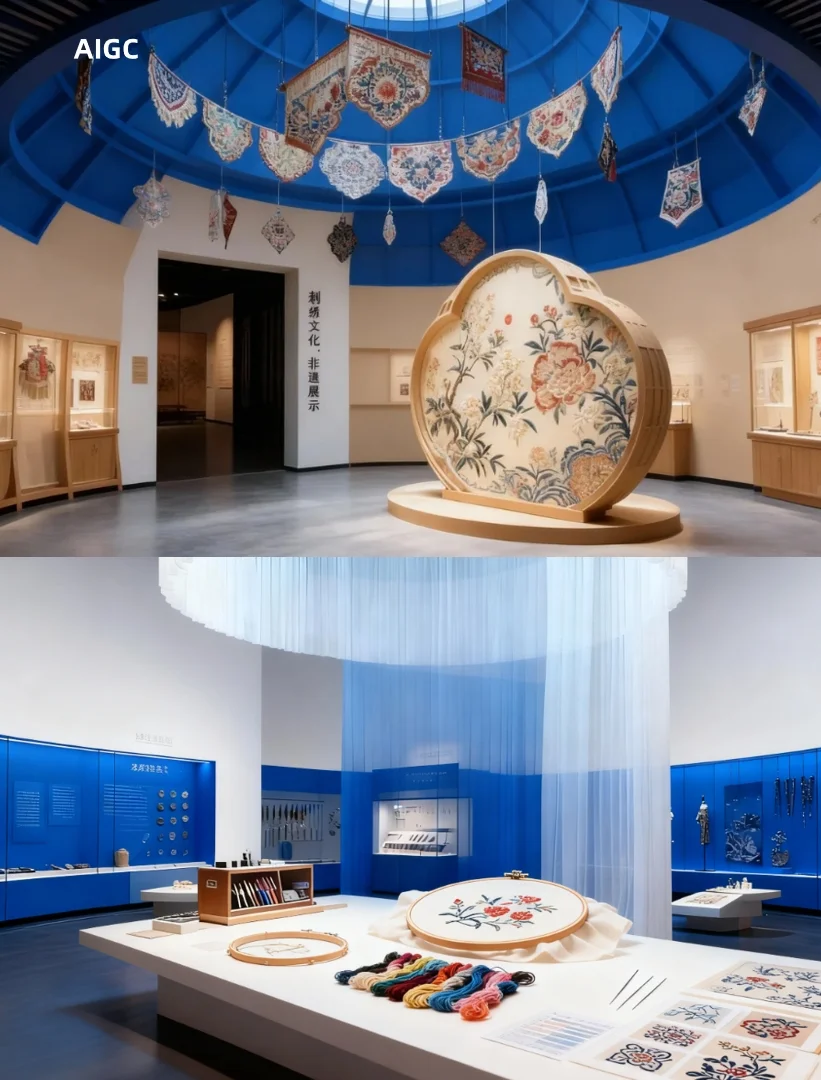 刺绣文化展厅·展厅设计 | 主题展馆展览