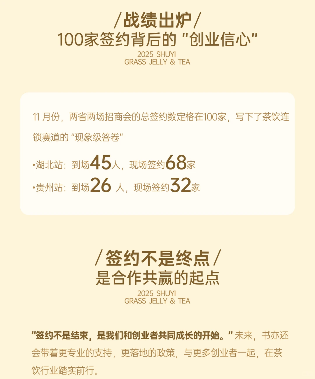11月新政策招商会：两省两场签约100家