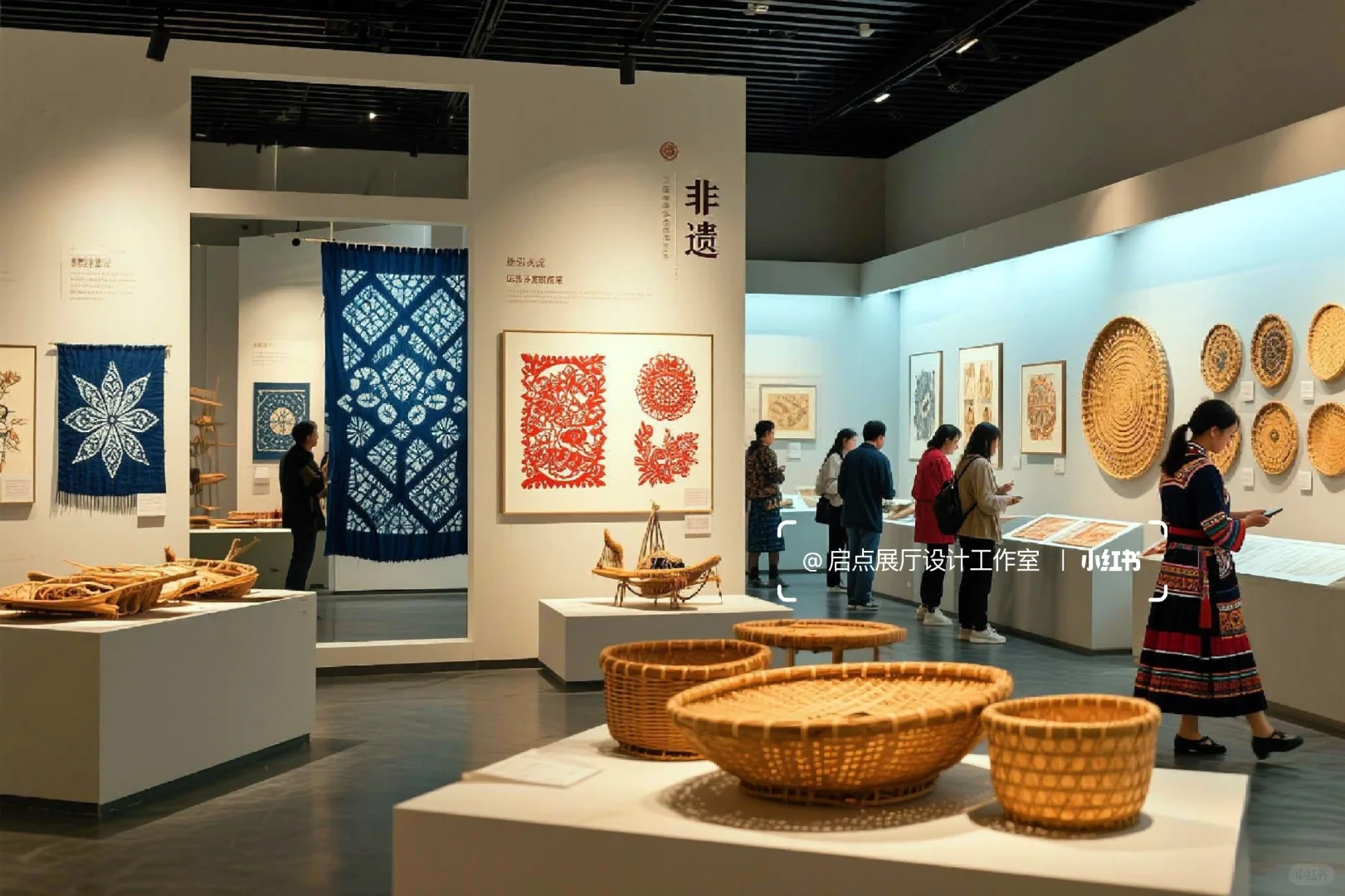 传统技艺非遗文化·展馆设计｜作品分享