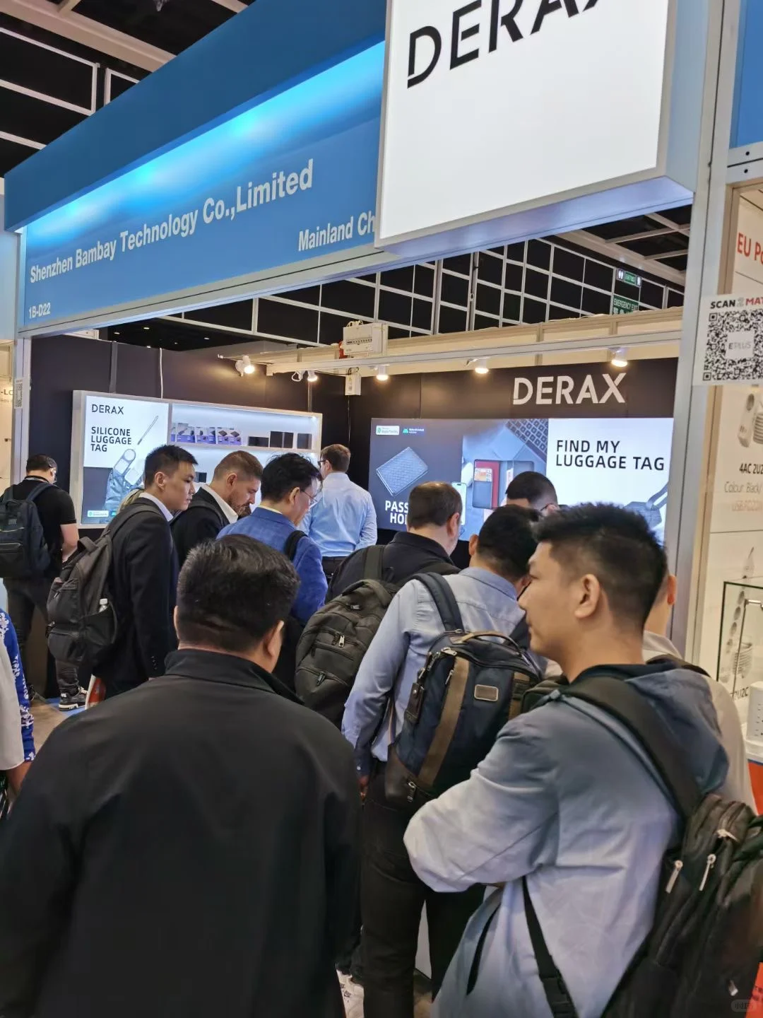 香港贸发局春季电子展开展第1天