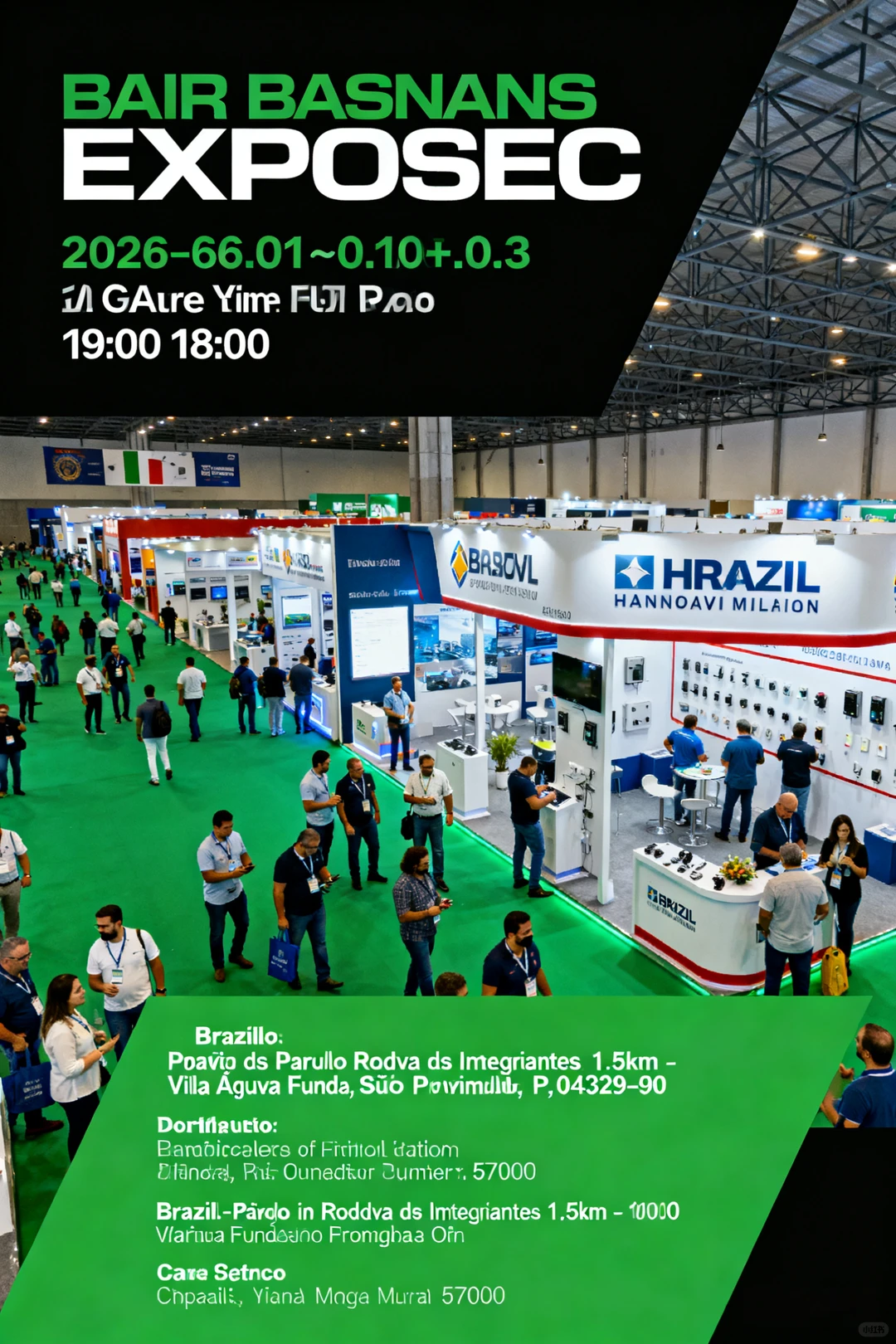 巴西安防展览会 EXPOSEC