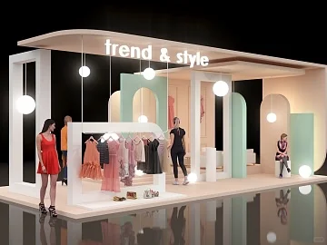 时尚展台设计大全