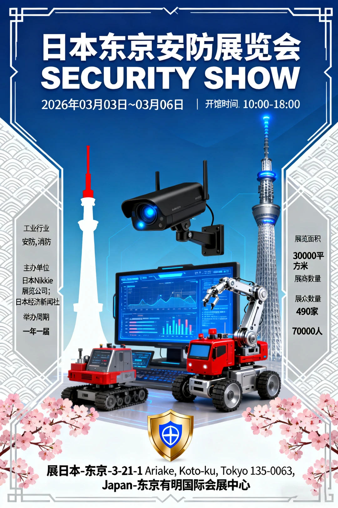 日本东京安防展览会 SECURITY SHOW