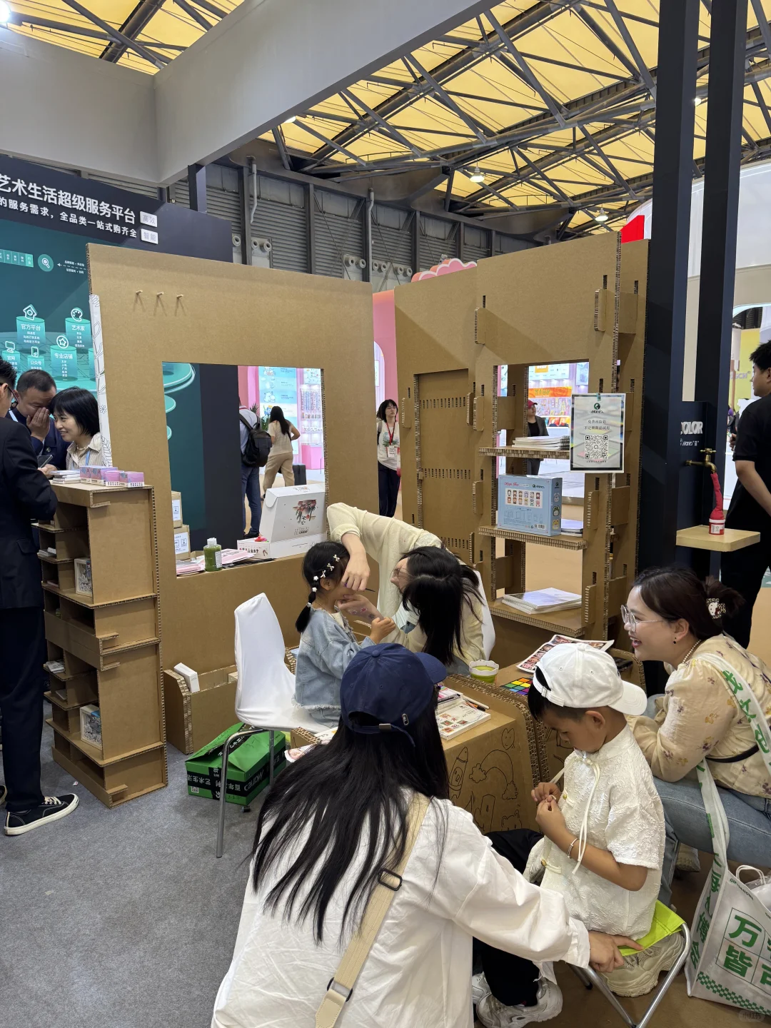 中国文化用品商品交易会马利展台