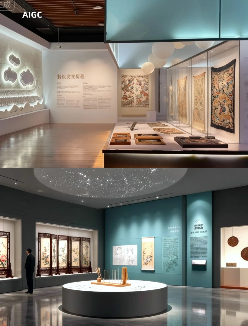 刺绣文化展厅·展厅设计 | 主题展馆展览