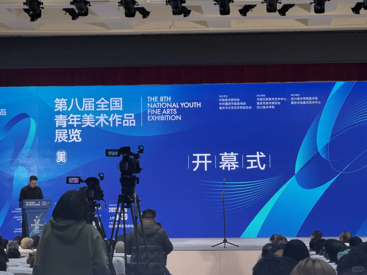 很荣幸我的作品在全国青年美展展出了！?