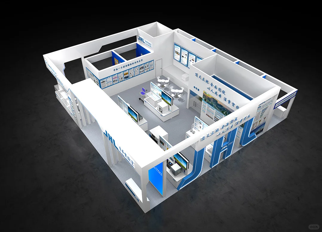 ?长春光博会 228㎡✨展台落地方案！