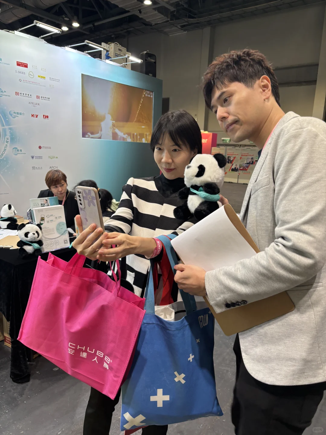 在Talent X逛到闭展！