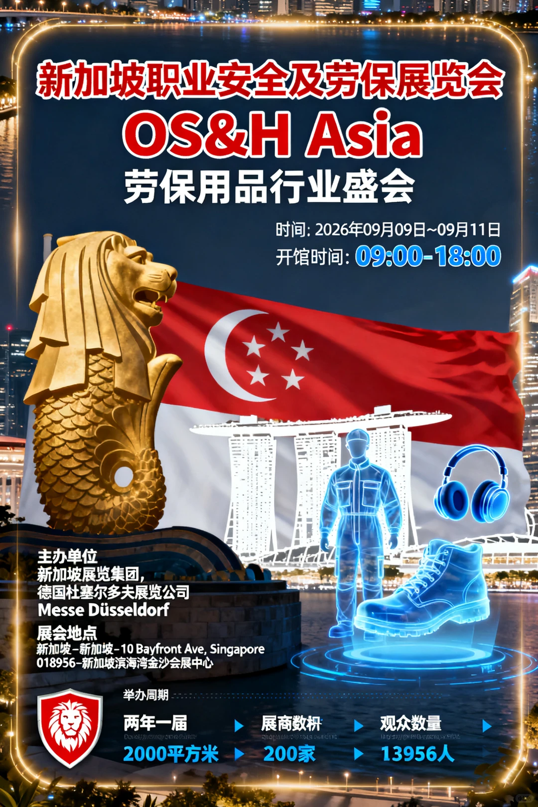 新加坡职业安全及劳保展览会 OS&H Asia
