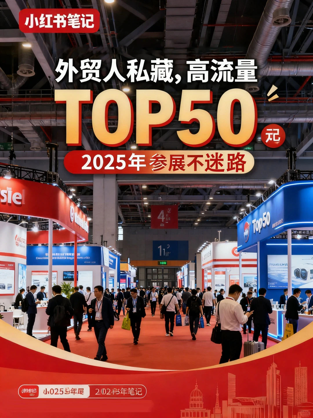 ?外贸人私藏!全球高流量展会 TOP50