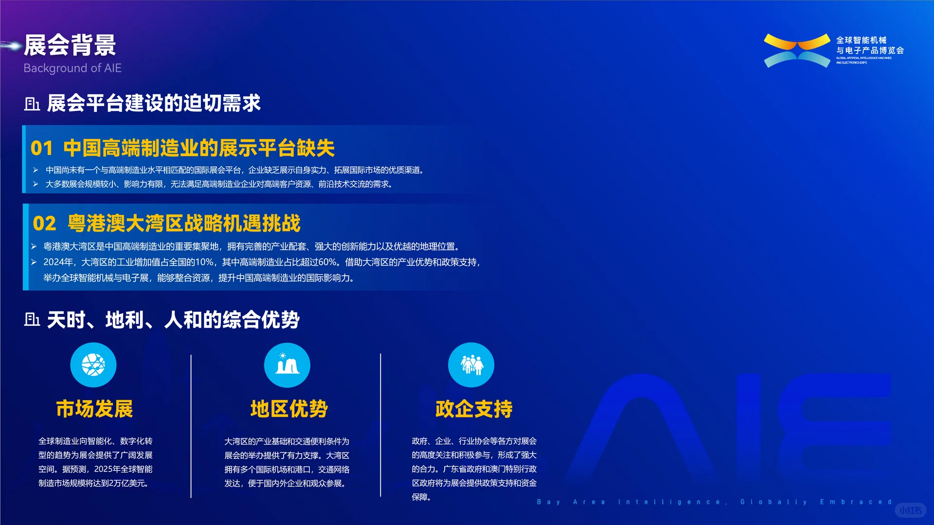 AIE全球智能机械与电子产品博览会门票领取!