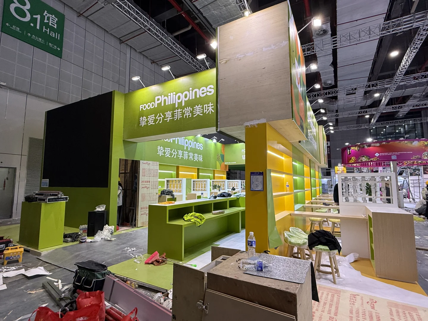 进博会来8.1菲律宾展团吃榴莲