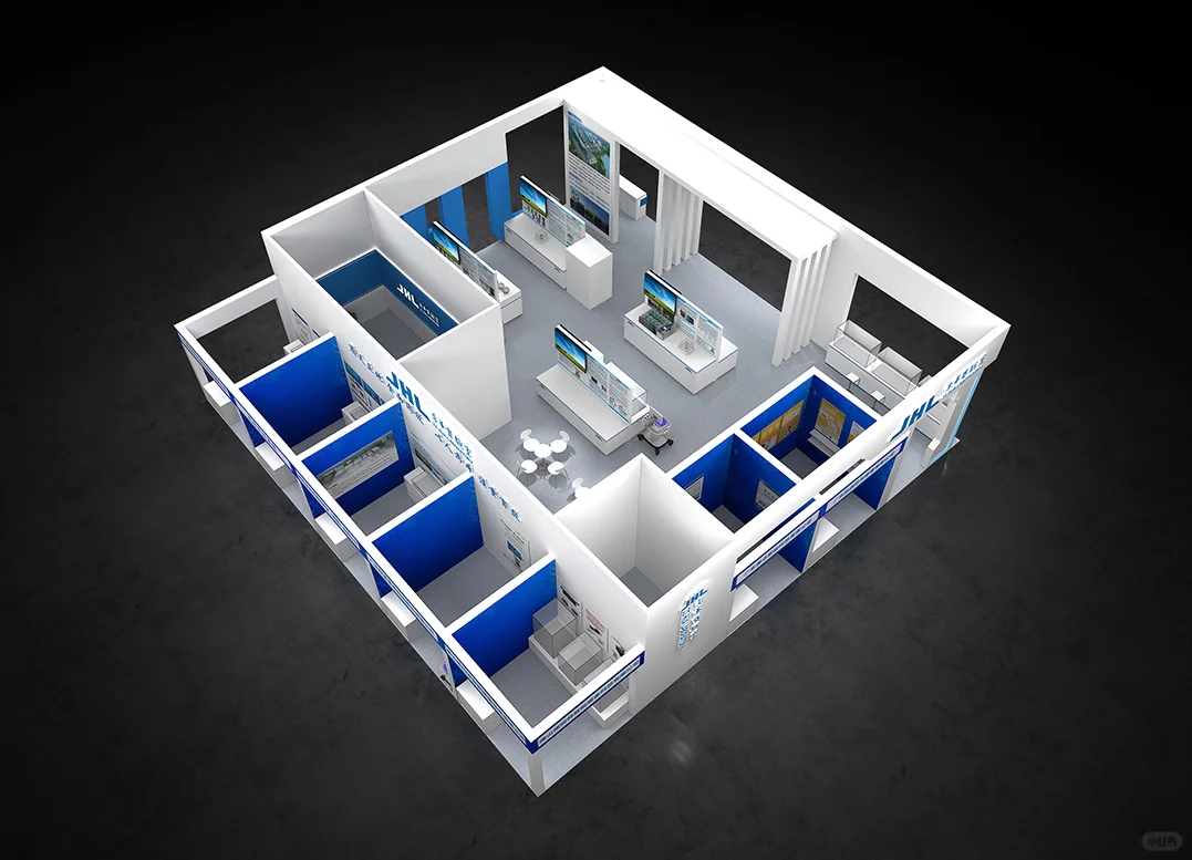 ?长春光博会 228㎡✨展台落地方案！