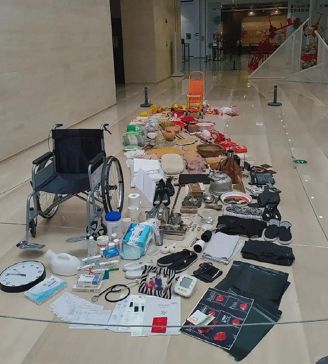 人生就短短这么几米长啊！