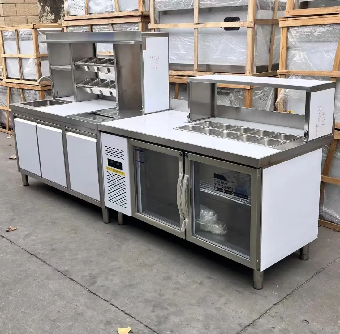 奶茶店比较热门的设备款式类型效果图