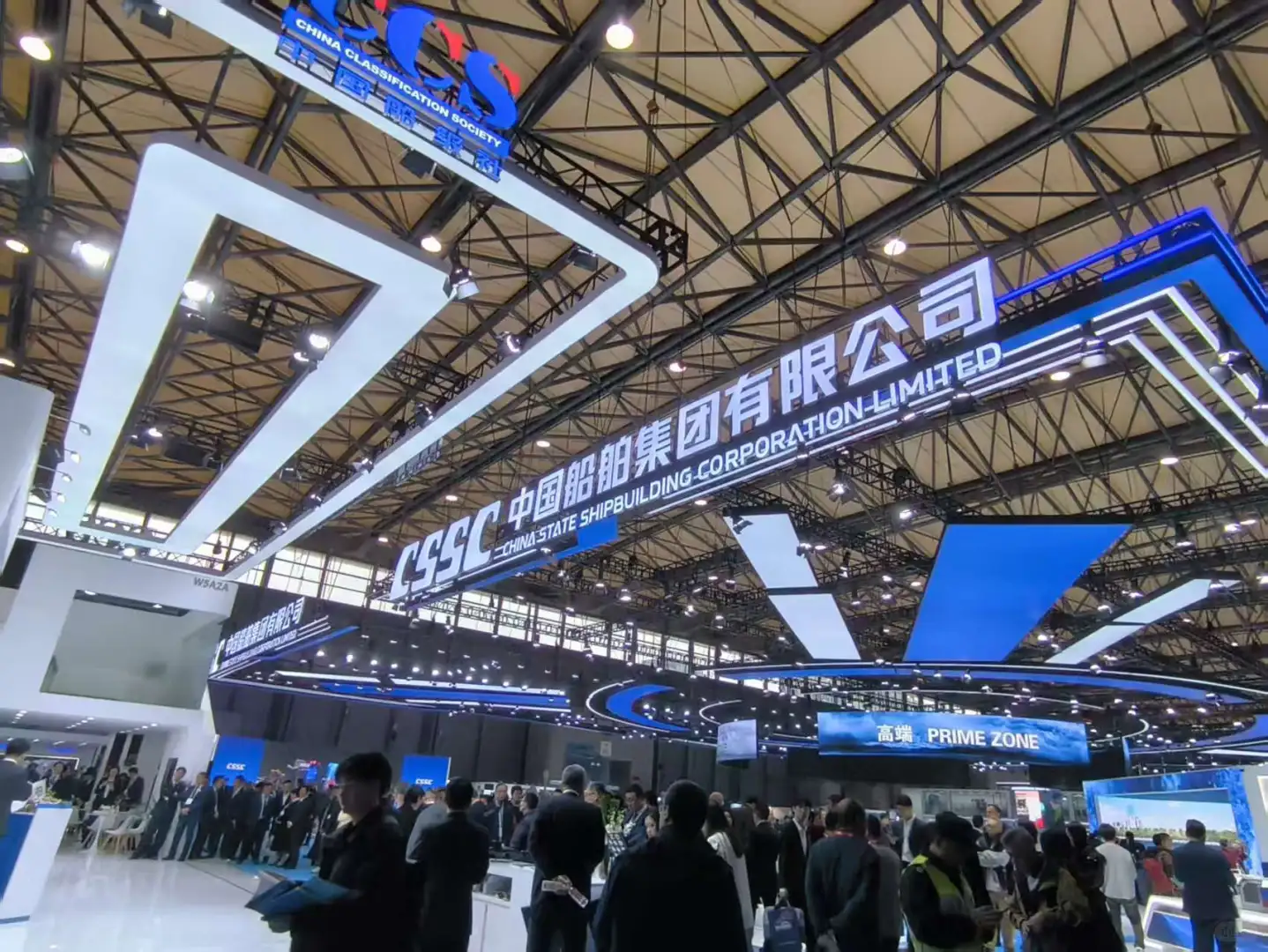 Marintec China展会现场，老客户就是豪横