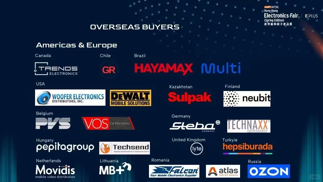 2026年4月香港春季电子展买家名单。