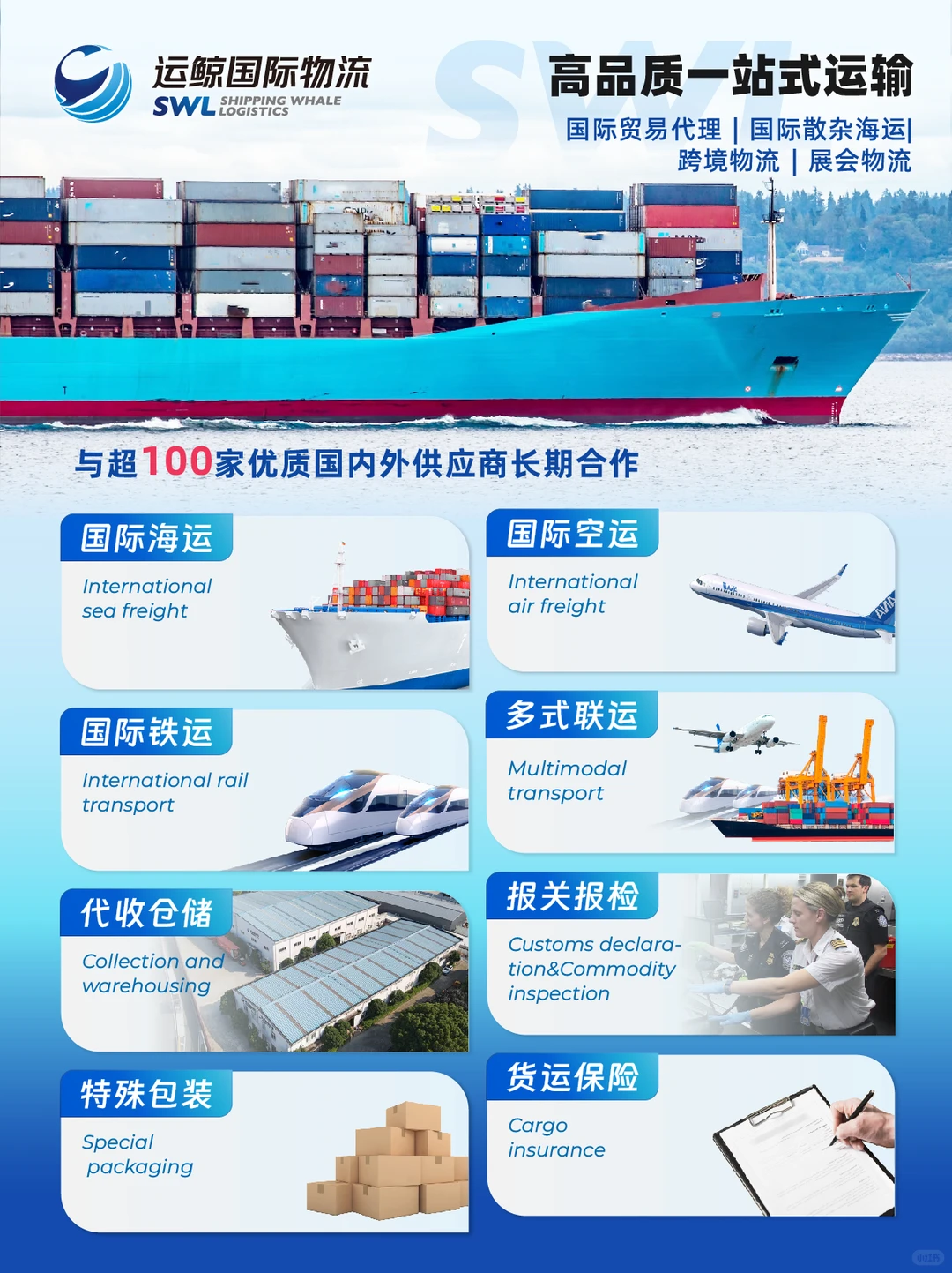 国际海运货代哪家强❓一图看懂物流榜单❗