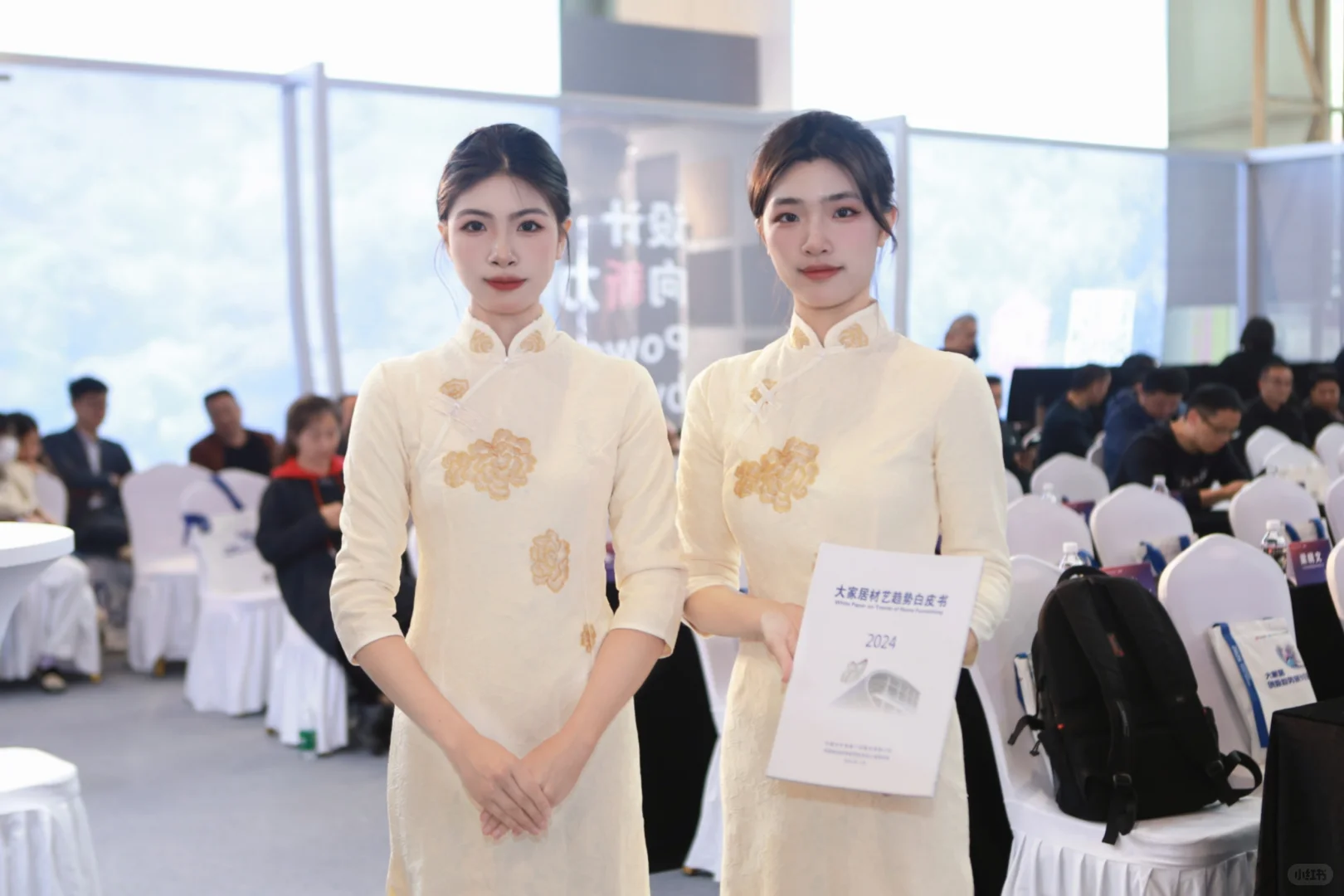 又和小姐妹参加广交会活动～