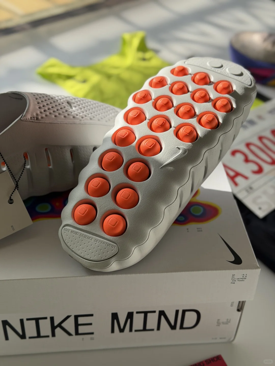 上马赛前收到Nike Mind 001?