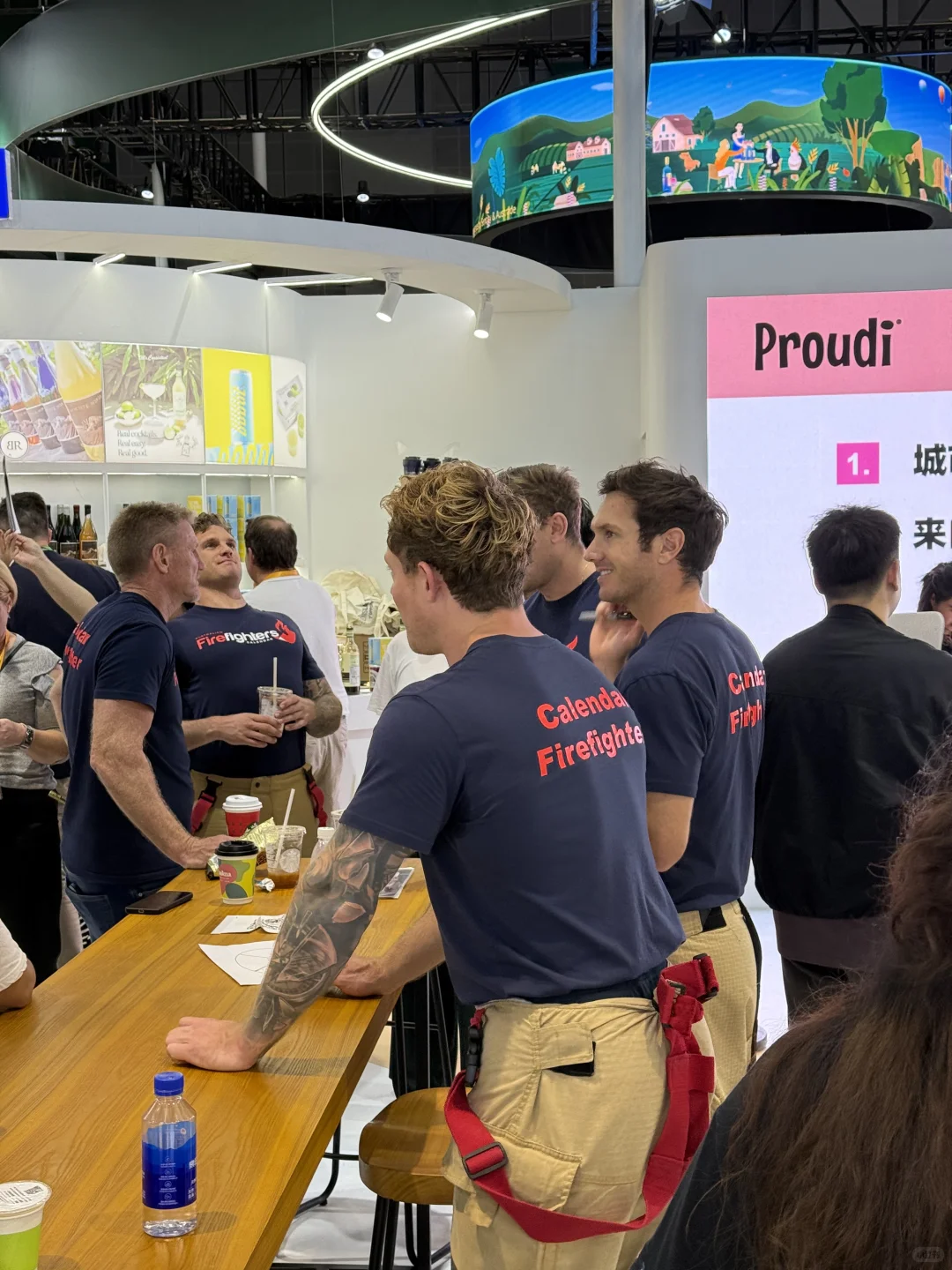 在进博会吃太好