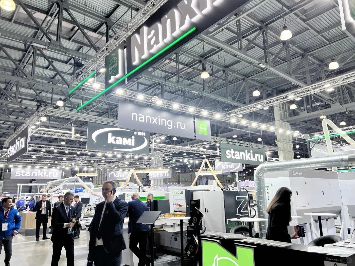 WOODEX木材加工展进行时