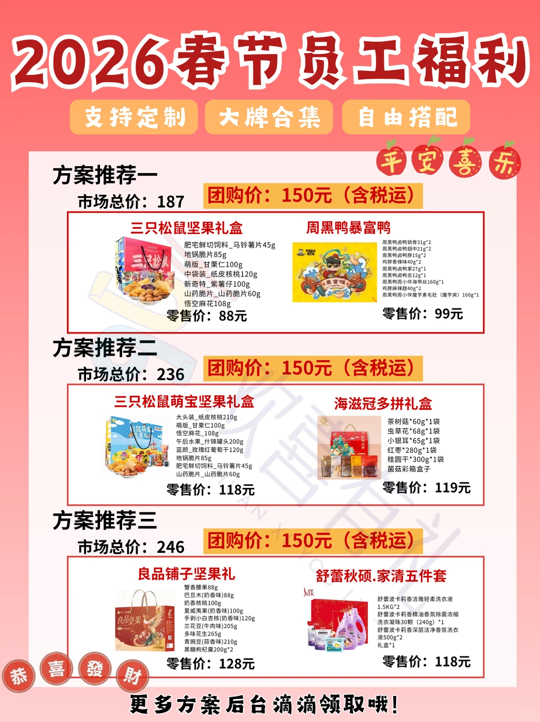 00后小HR做的春节员工福利采购方案真的...