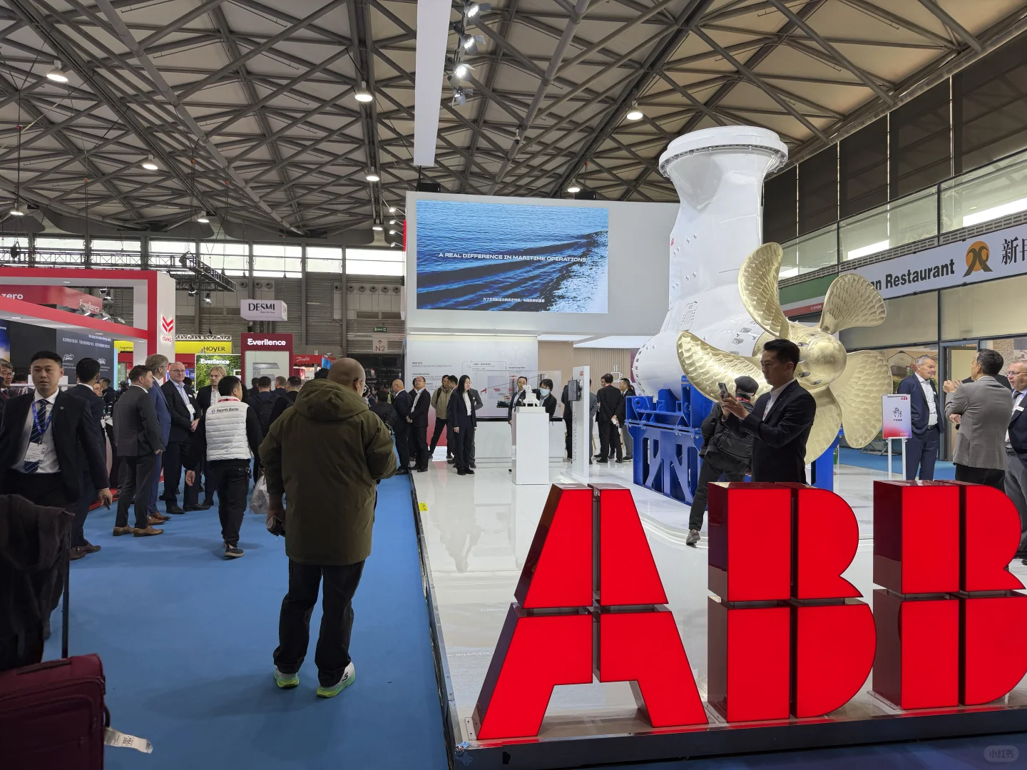 上海新国际博览中心海事展