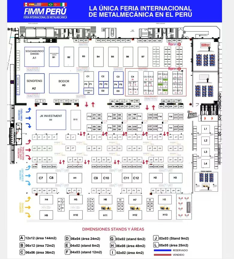 秘鲁国际工业，金属加工，激光切割展。