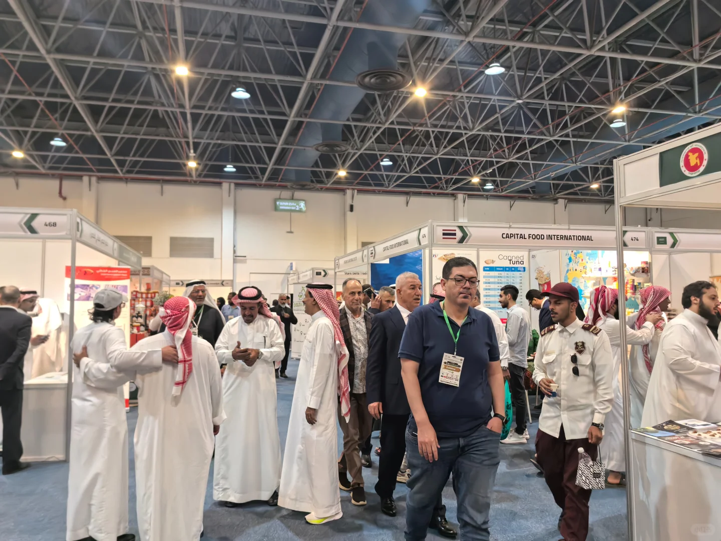 特沙吉达食品包及装印刷展盛况空前