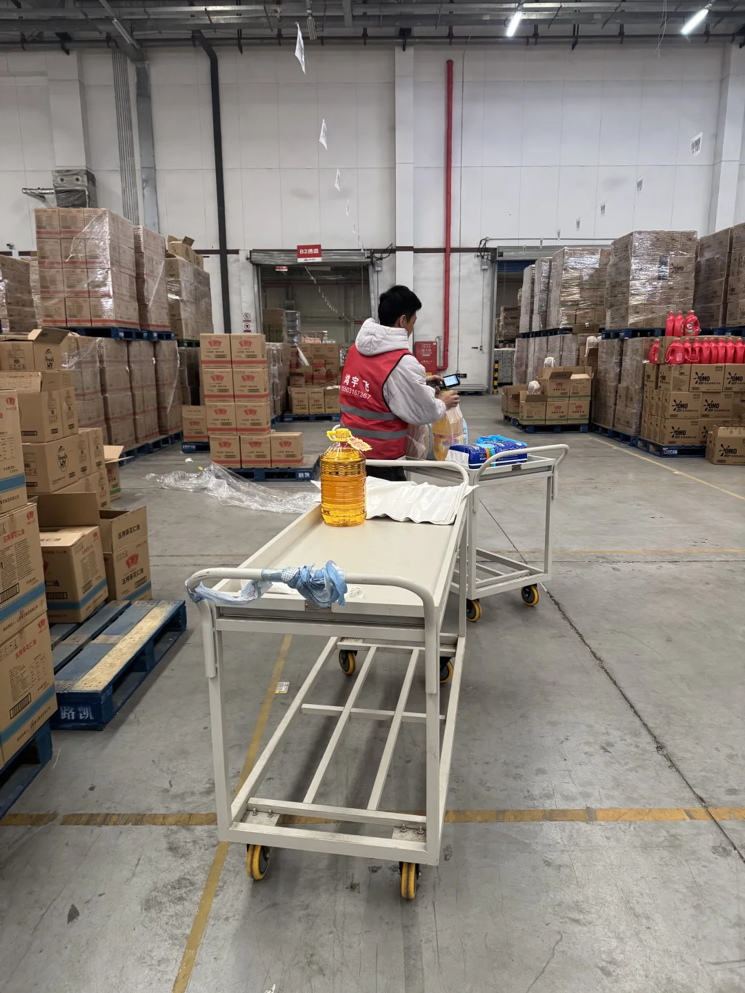 实拍固安京东北区 就这活溜达干