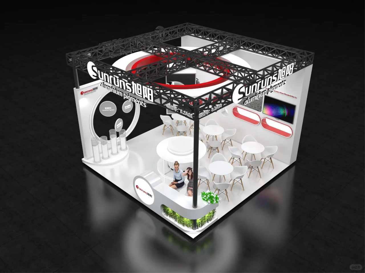 巡回展的制作工厂，