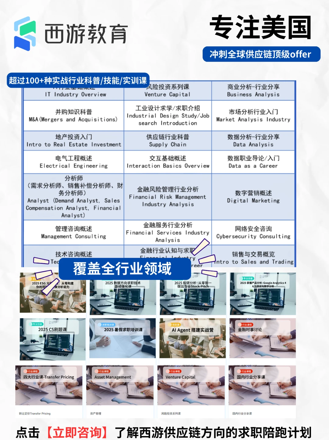 美国大热门方向陪跑|西游供应链求职辅导