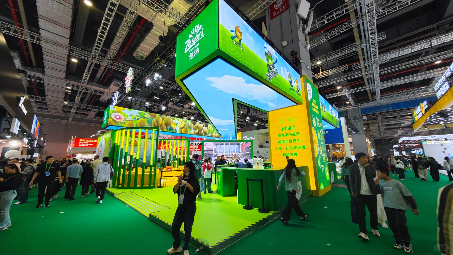 云逛展 | 进博会的那些优秀吊顶合集